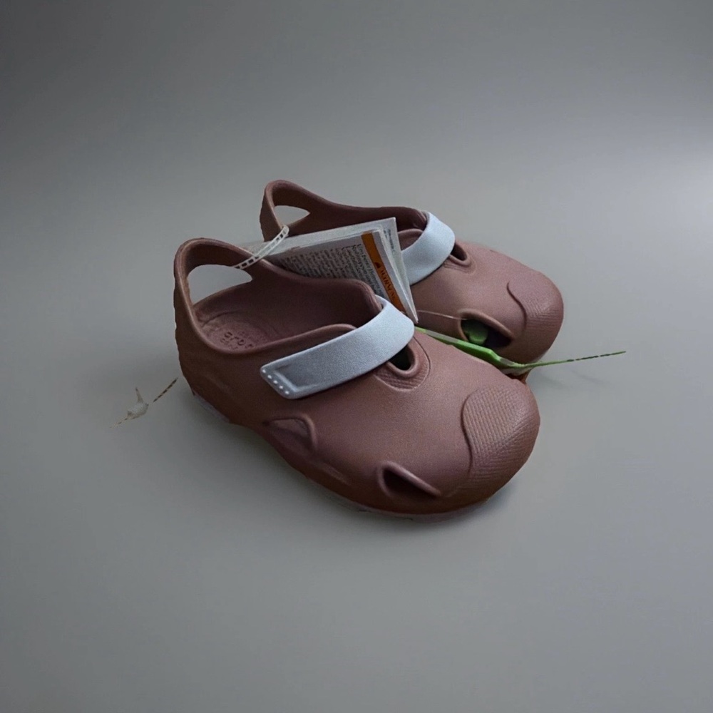 Crocs All Terrain Fisherman Sandal (Toddler) Cassis C9